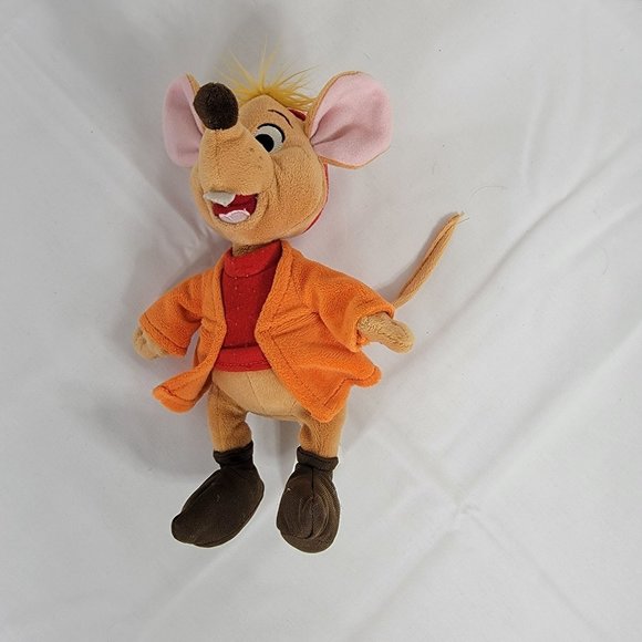 Disney Store Cinderella Jaq 8” Plush Figures Doll Plush - Picture 2 of 7